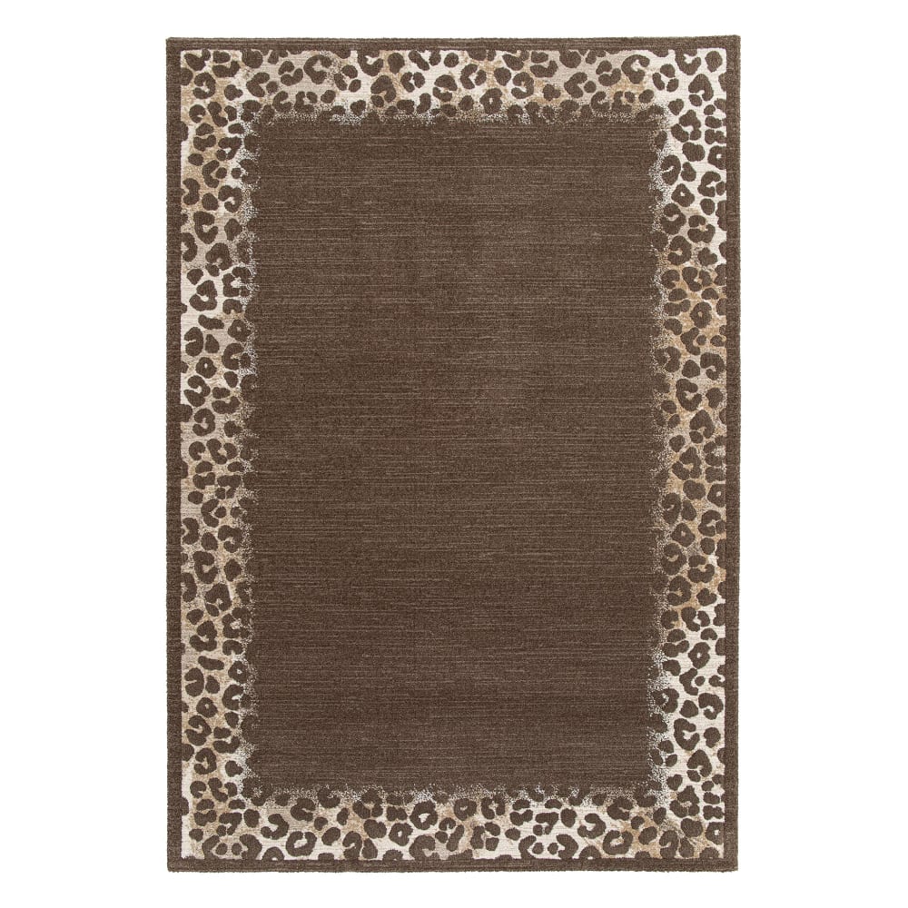 Tapis doux au design léopard 160 x 230 cm