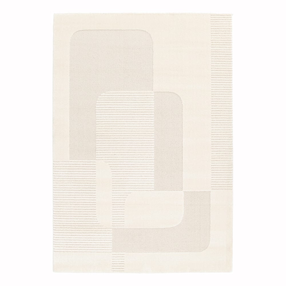 Tapis à relief doux et élégant 160 x 230 cm