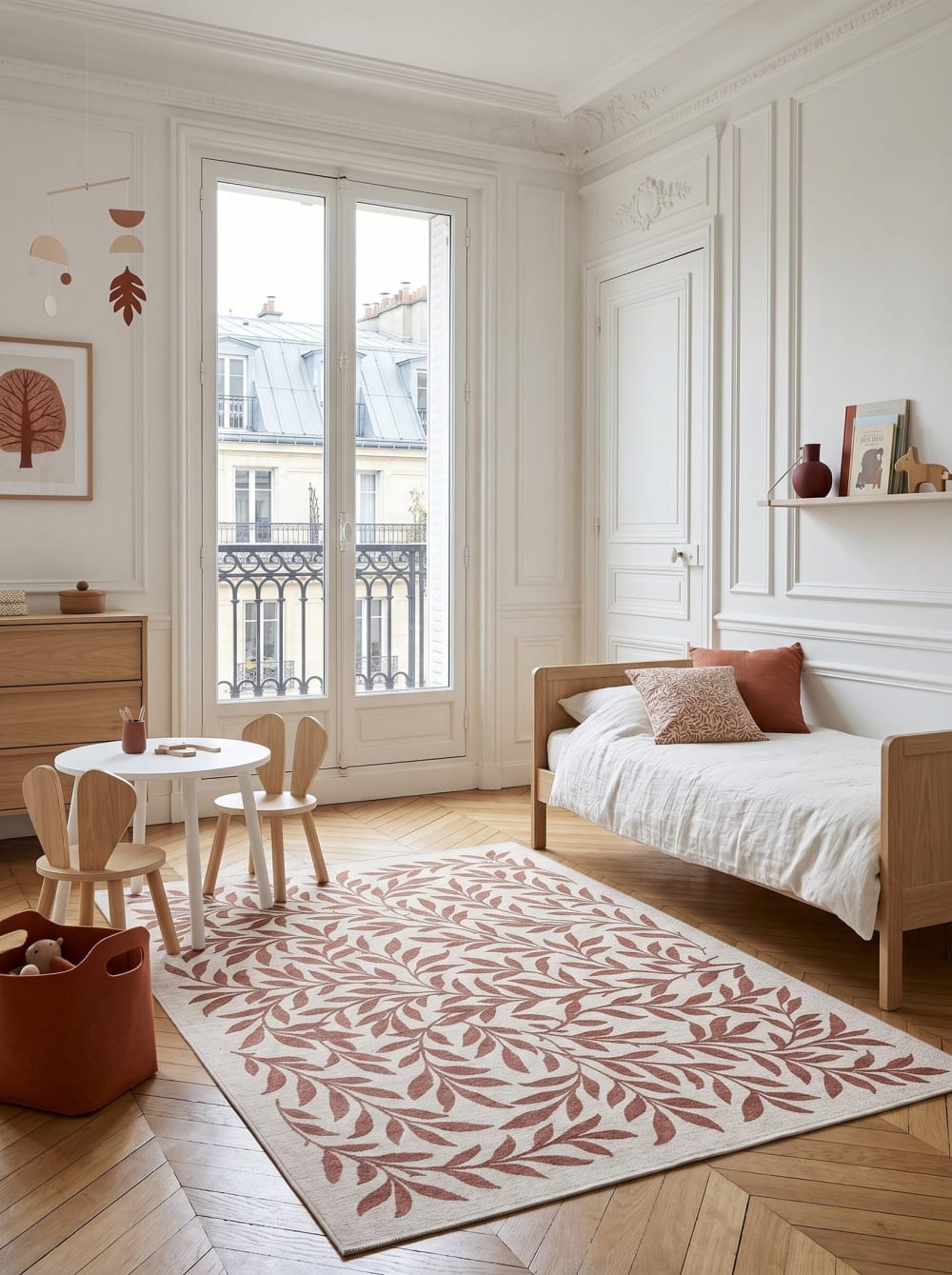 Tapis design en fibres recyclées 160 x 230 cm — vue 4