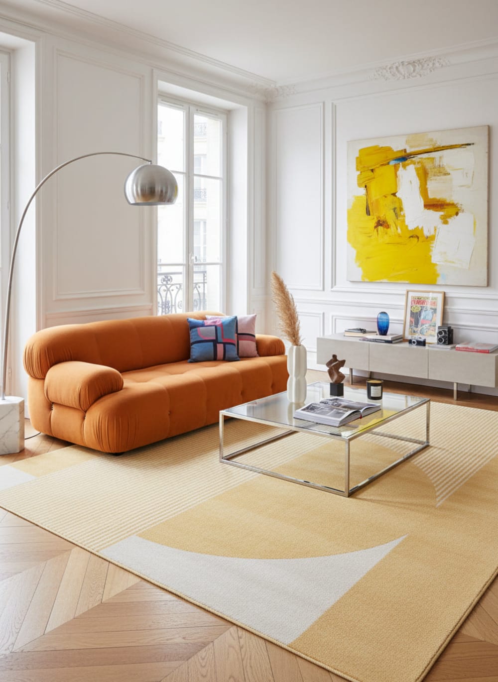 Tapis super doux très graphique 120 x 170 cm — vue 3