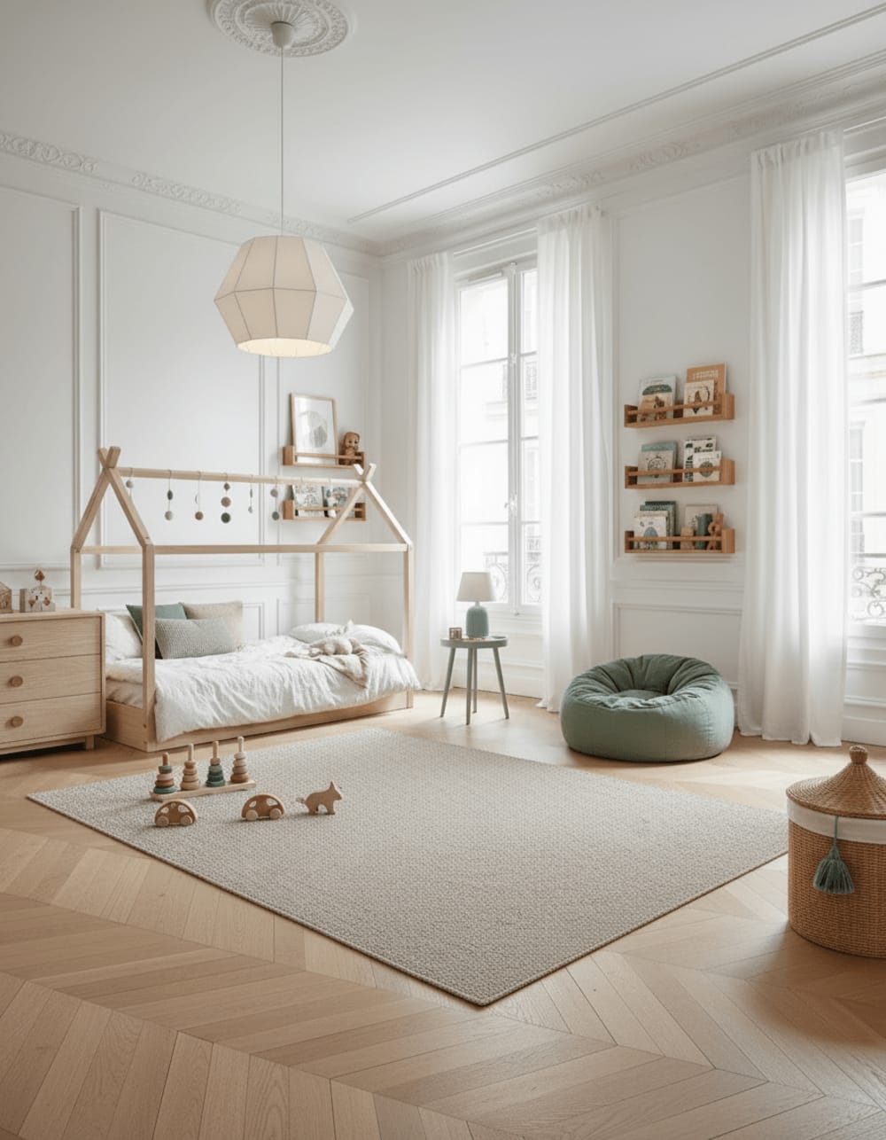 Tapis uni bouclé 200 x 290 cm — vue 4
