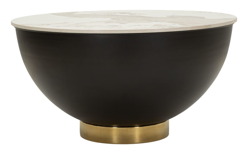 Table basse glamour contemporaine cm ø 73 x 40 Table basse glamour contemporaine cm ø 73 x 40