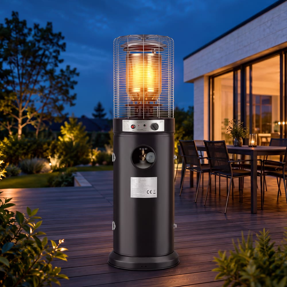 Terrassenheizer 10KW Schwarz 131cm - Maisons Du Monde