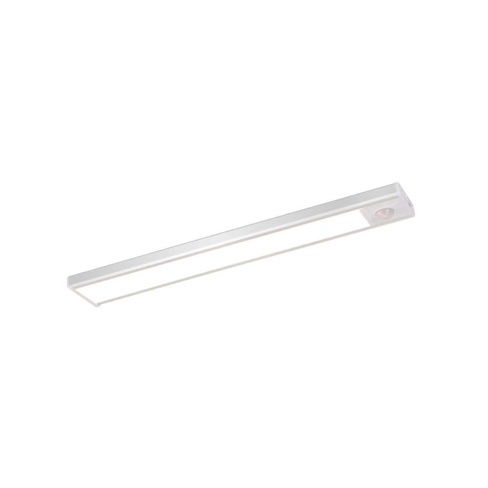 Applique murale en aluminium argenté 20x4x1cm led 1w