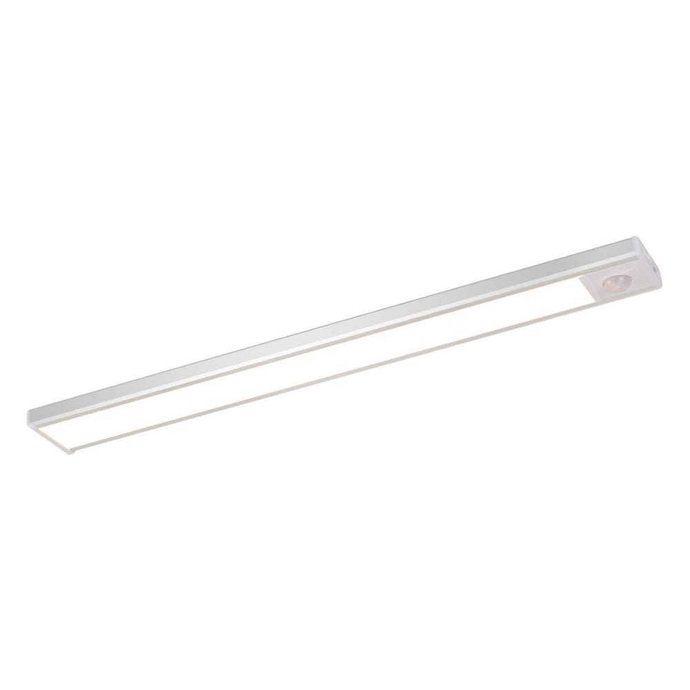 Applique murale en aluminium argenté 40x4x1cm led 3w