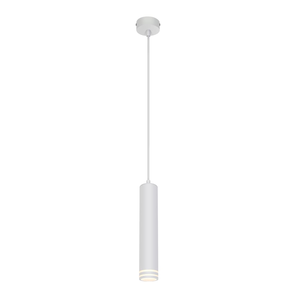 Suspension en fer blanc 155x30x6cm gu10
