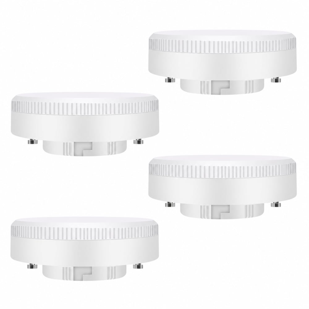 Ampoule polycarbonate blanc 7.4x3cm 3000k lot de 4