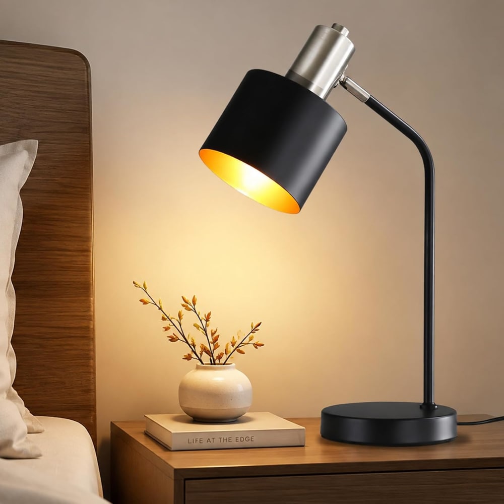 Tischlampe Eisen 15x15x44cm Schwarz E27 - Maisons Du Monde