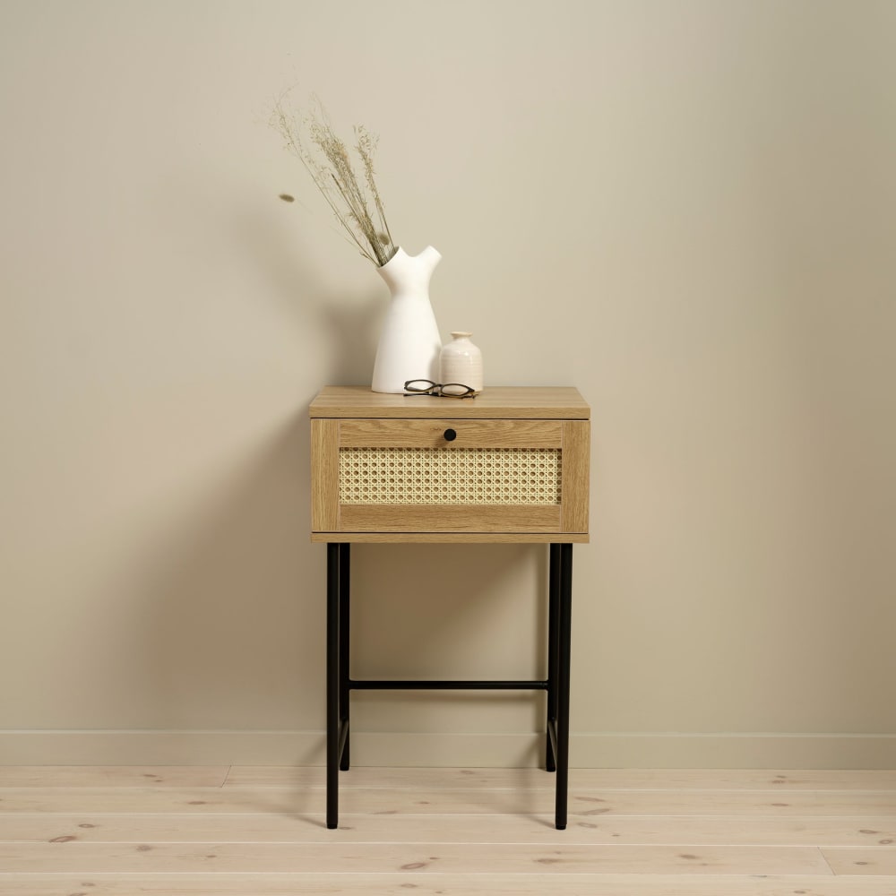 Nachttisch, 45 cm, Beige - Maisons Du Monde