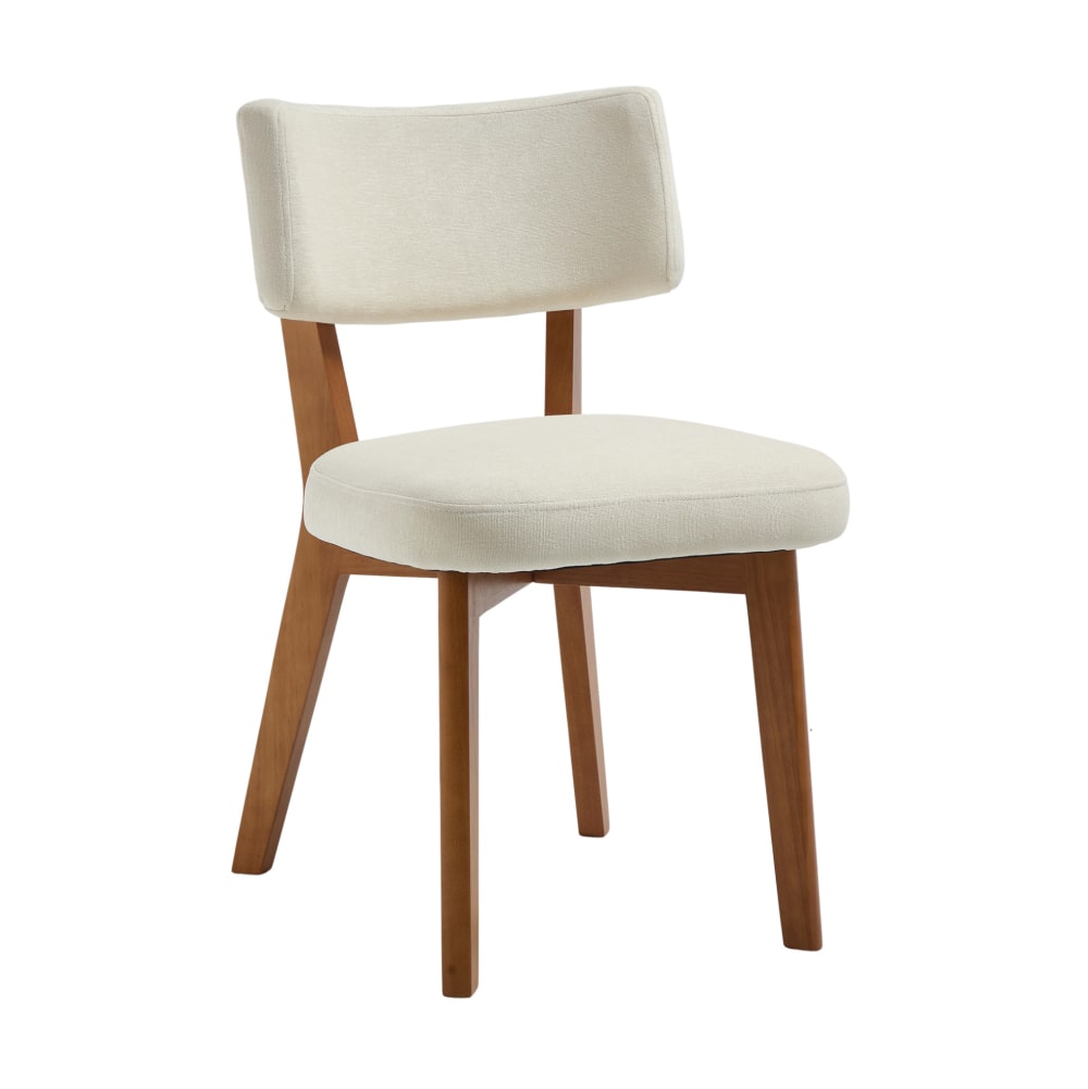 Hauss Spole 2er-Set Esszimmerstühle aus Holzwerkstoff in Beige style modern Beige Spanplatte