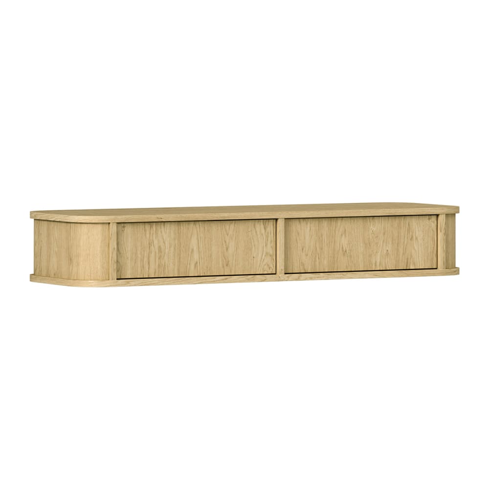 Console coiffeuse murale panneaux stratifiés marron Console coiffeuse murale panneaux stratifiés marron