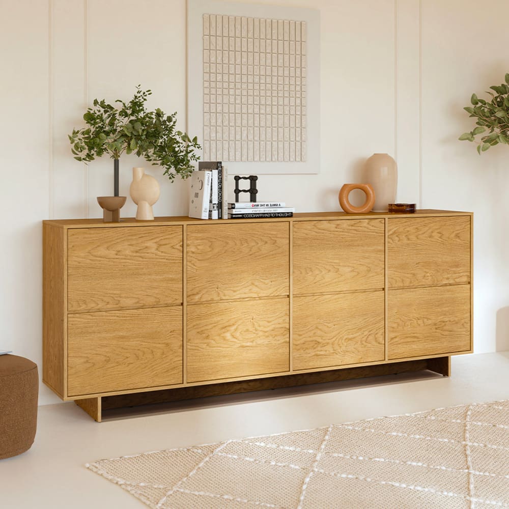 4-türiges Sideboard Laminierte Platten Holz - Maisons Du Monde