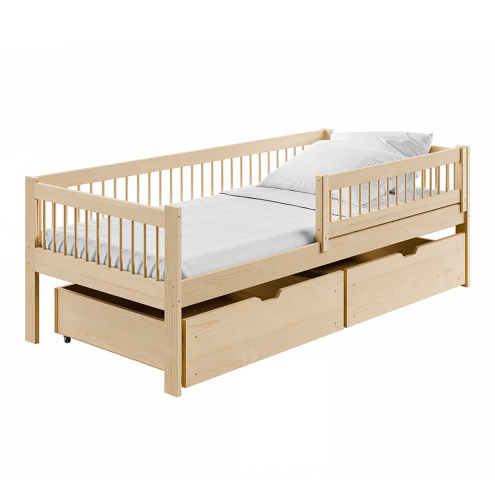 Bett 90x200 inkl. Bettkasten Holz - Maisons Du Monde