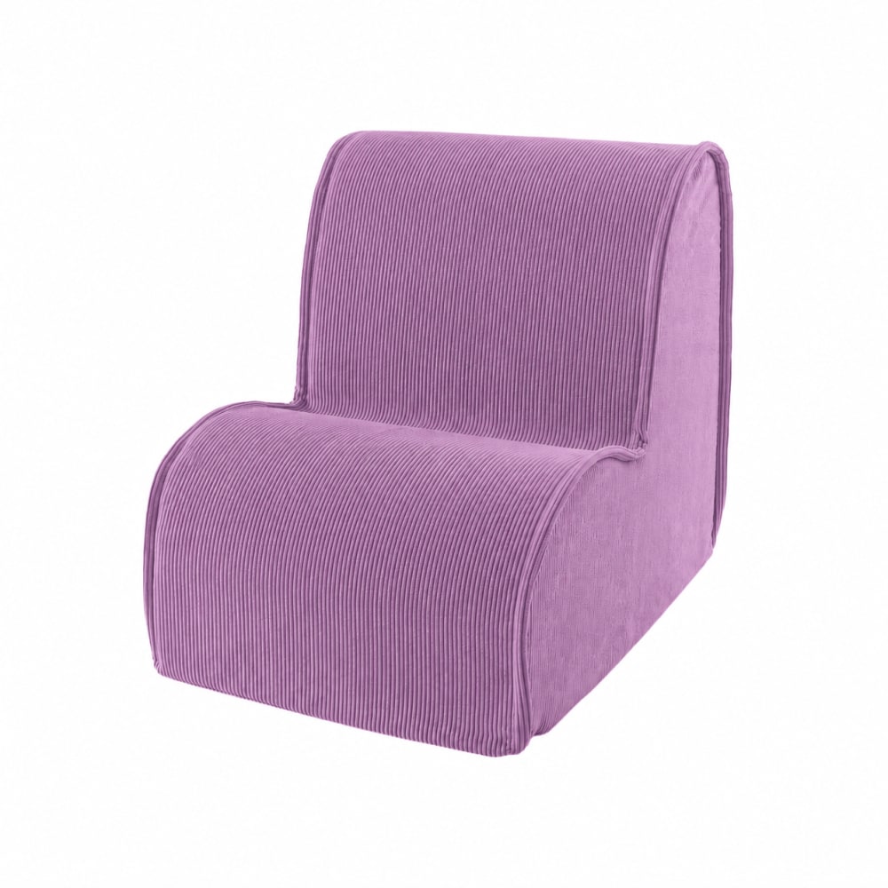 Fauteuil nuage enfant en velours côtelé fin, lavande Fauteuil nuage enfant en velours côtelé fin, lavande