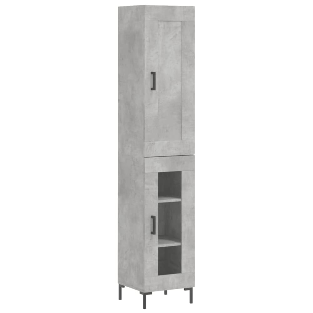 Bahut commode armoire bois marron 34.5 x 34 x 180 cm Bahut commode armoire bois marron 34.5 x 34 x 180 cm