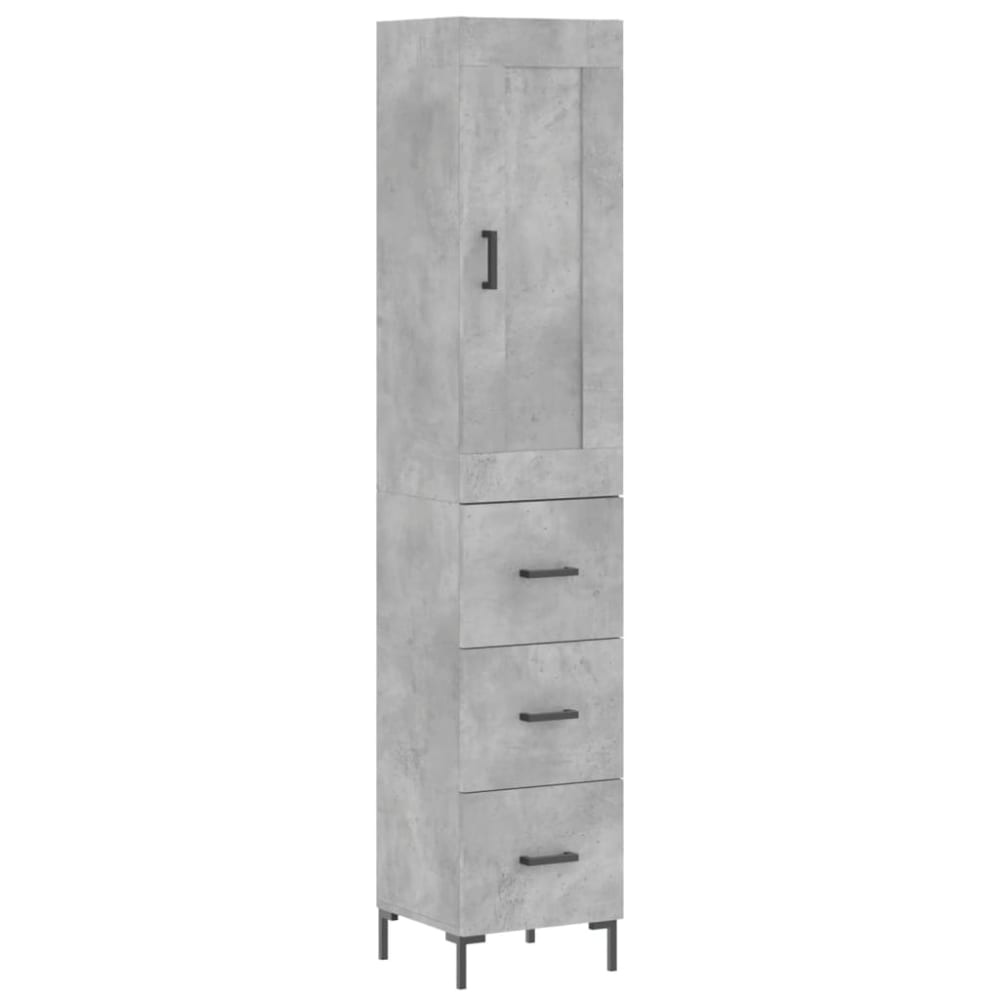 Bahut commode armoire bois marron 34.5 x 34 x 180 cm Bahut commode armoire bois marron 34.5 x 34 x 180 cm