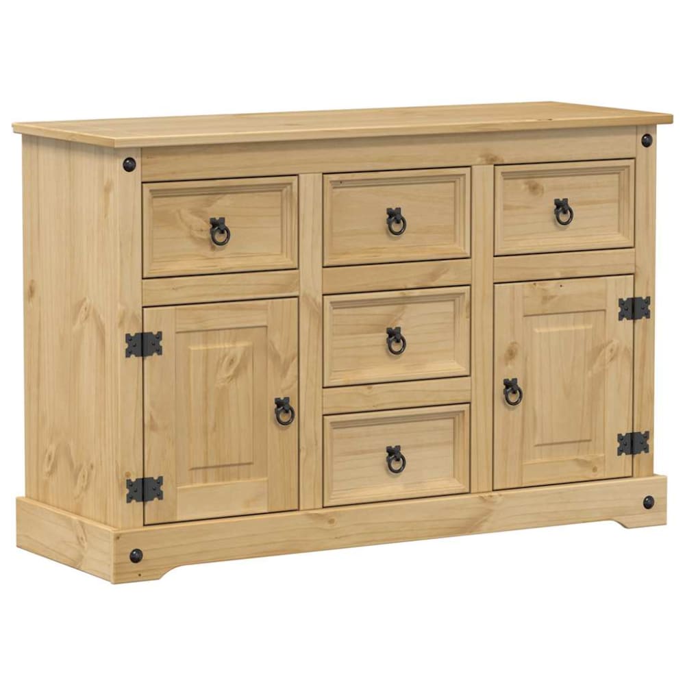 Bahut commode armoire bois marron 115 x 40 x 76 cm Bahut commode armoire bois marron 115 x 40 x 76 cm