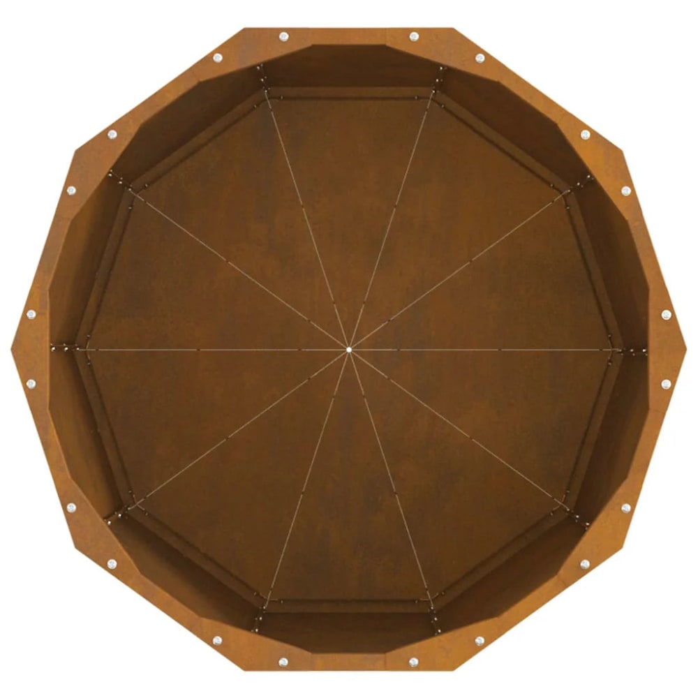 Jardinière ronde extérieure pratique 60 x 60 x 50 cm — vue 3