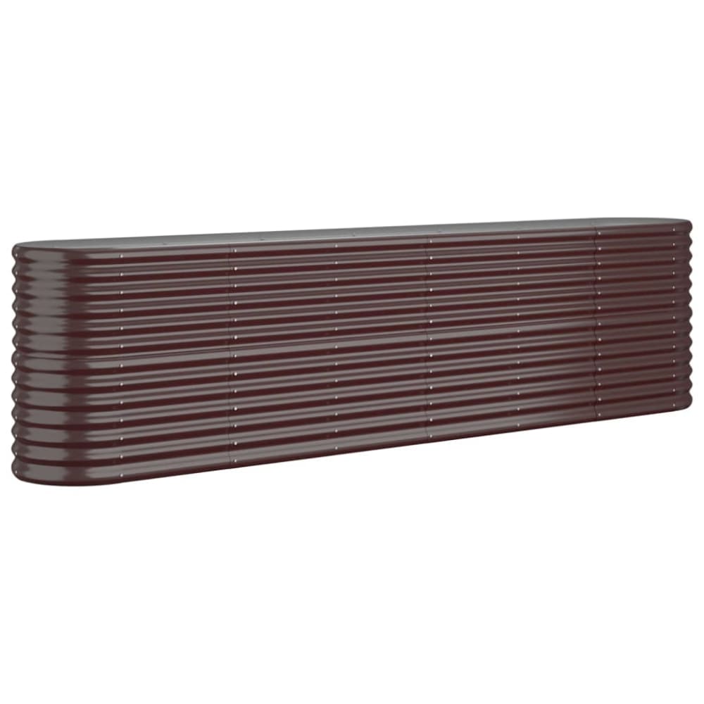 Jardinière bac lit surélevé marron 260 x 40 x 68 cm Jardinière bac lit surélevé marron 260 x 40 x 68 cm