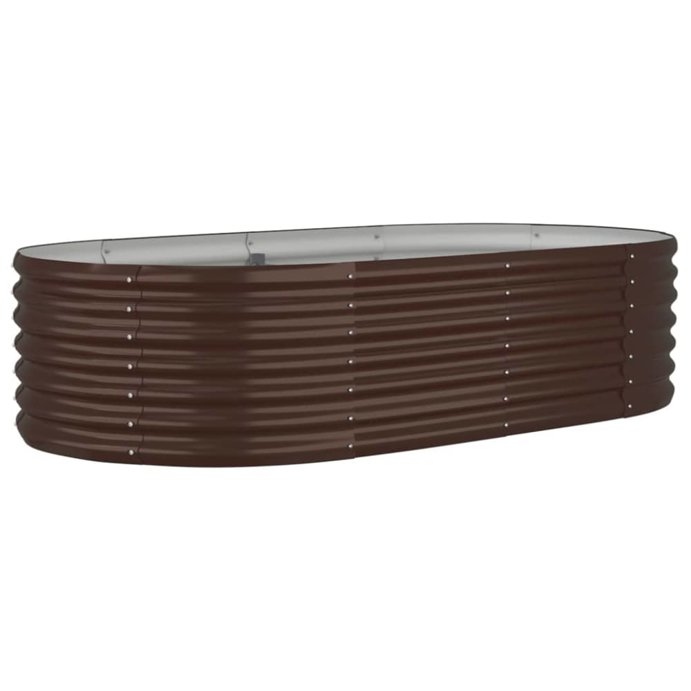 Jardinière bac lit surélevé marron 152 x 80 x 36 cm Jardinière bac lit surélevé marron 152 x 80 x 36 cm