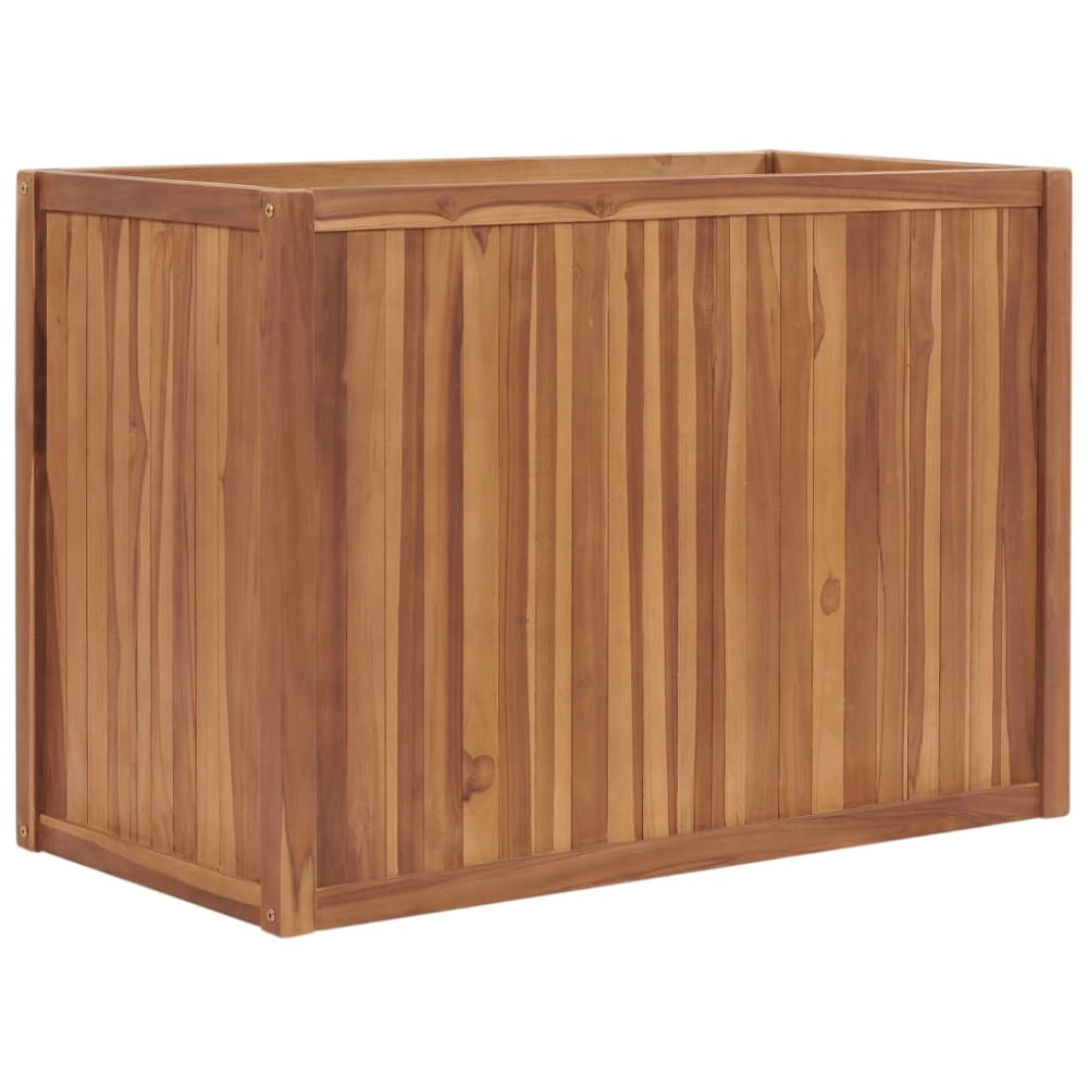 Jardinière lit surélevé plantes bois marron 100 x 50 x 70 cm Jardinière lit surélevé plantes bois marron 100 x 50 x 70 cm