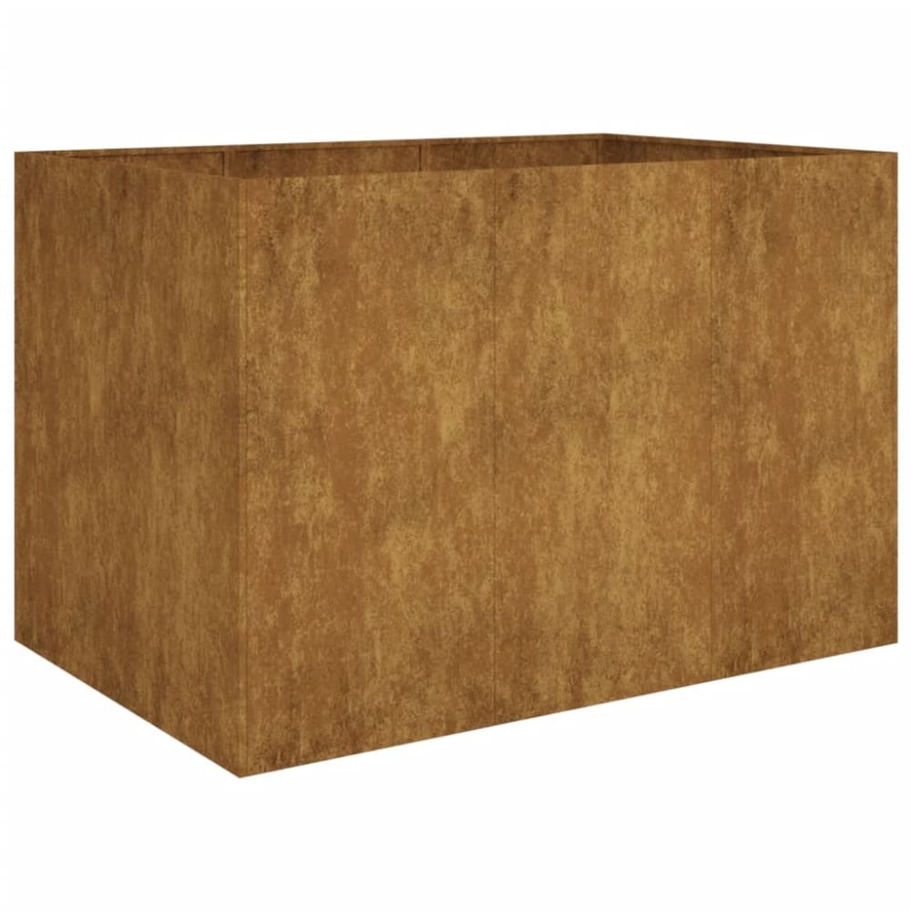 Jardinière bac lit surélevé marron 120 x 80 x 80 cm
