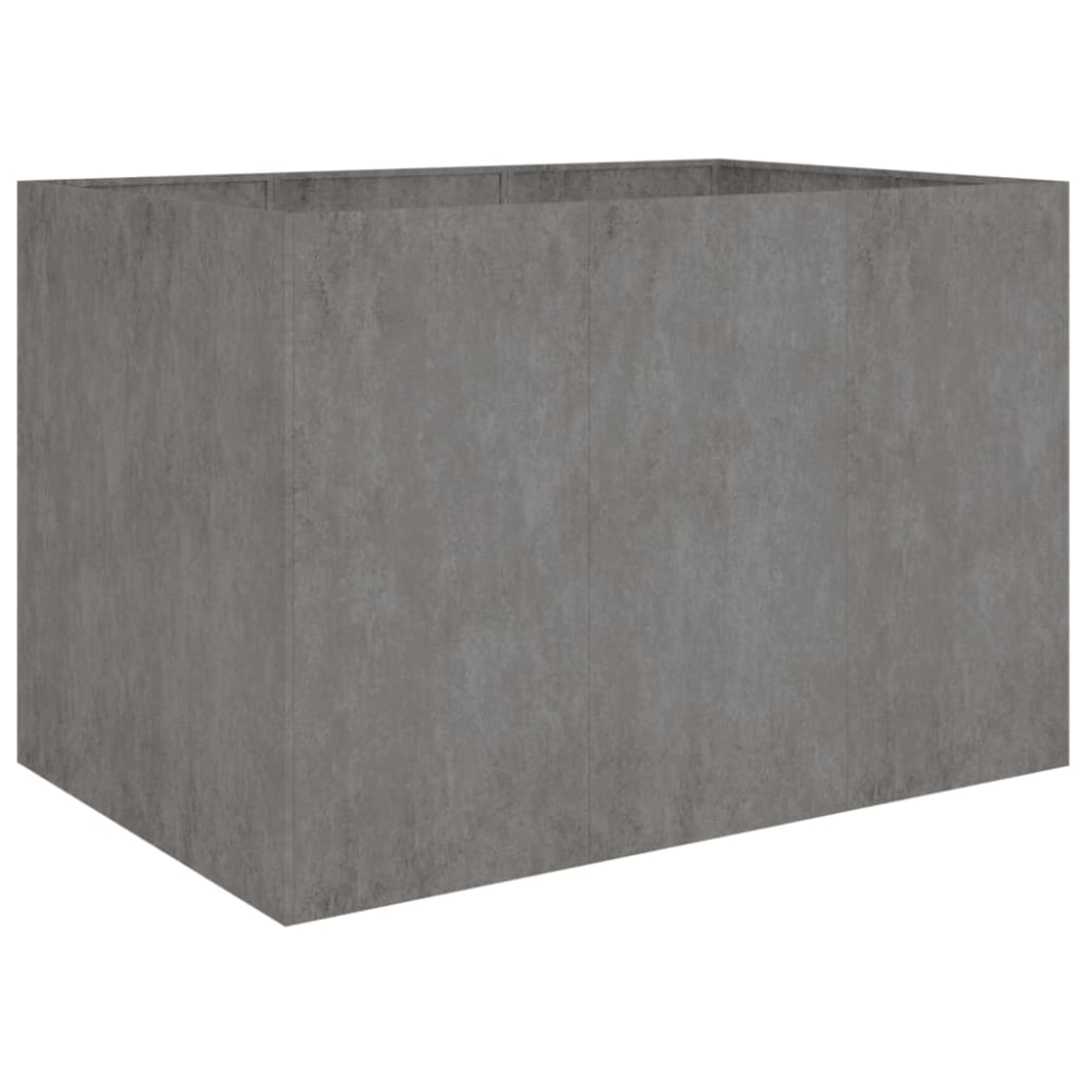 Jardinière bac lit surélevé marron 120 x 80 x 80 cm — vue 3