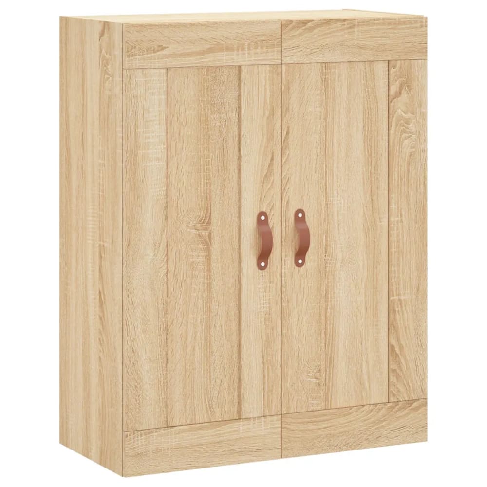 Armoire murale design polyvalente bois beige 69.5 x 34 x 90 cm