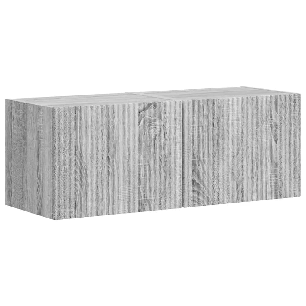 Lot de 2 meubles bois marron 39 x 31 x 29.5 cm Lot de 2 meubles bois marron 39 x 31 x 29.5 cm