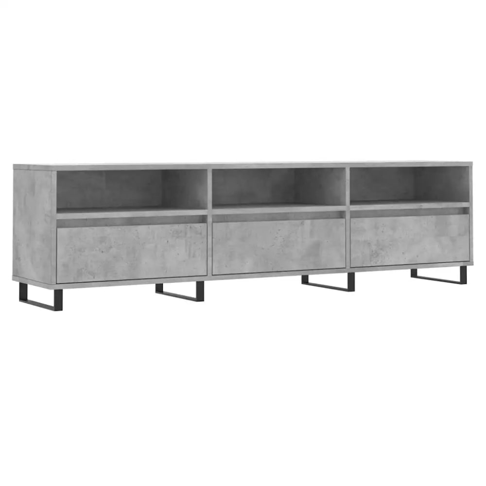 Meuble tv design moderne bois marron 150 x 30 x 44.5 cm Meuble tv design moderne bois marron 150 x 30 x 44.5 cm