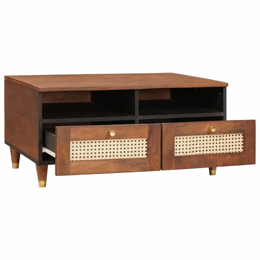 Table basse   marron  80 x 54 x 40 cm
