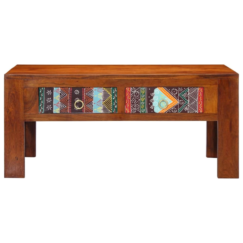 Table basse  marron marron  90 x 50 x 40 cm