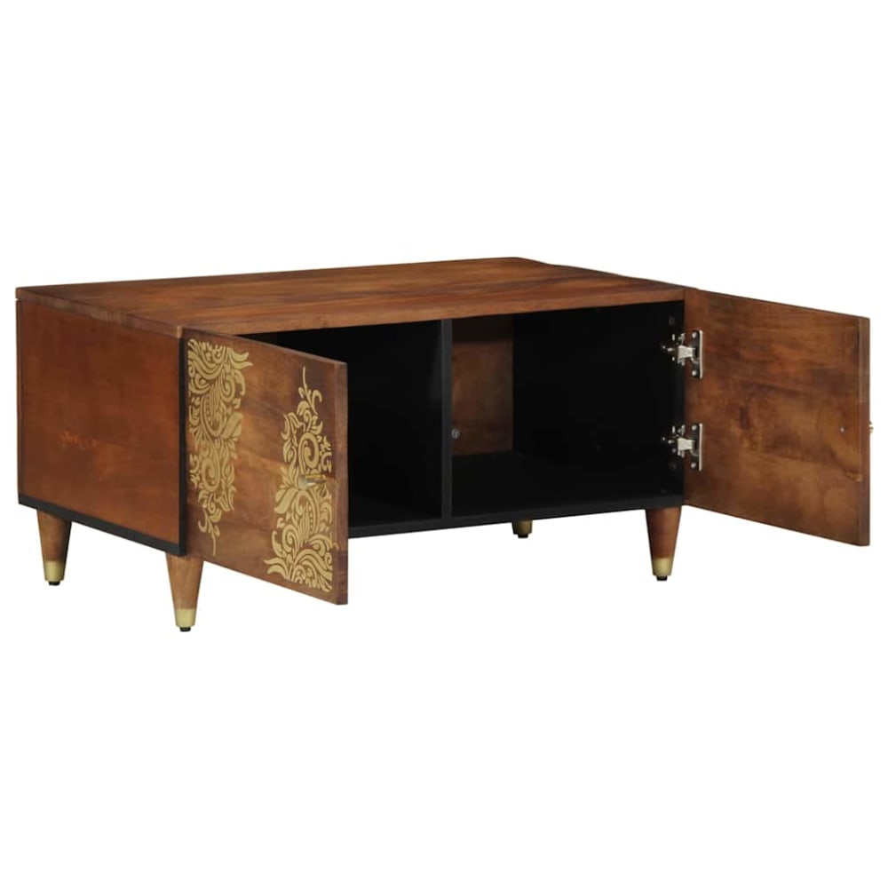 Table basse  marron marron  80 x 50 x 40 cm