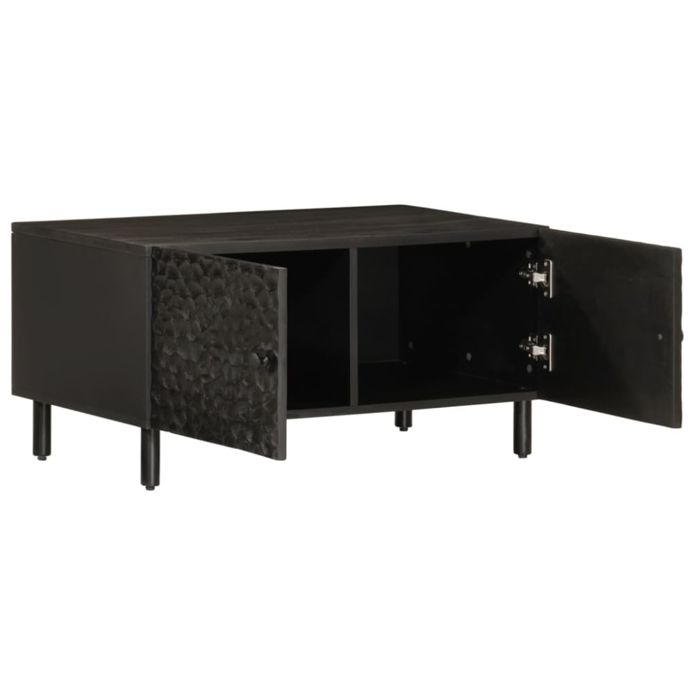 Table basse  noir  80 x 50 x 40 cm
