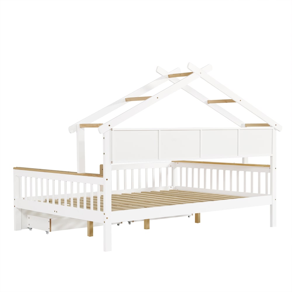 Lit enfant pin et panneau fibres moyenne densité blanc 140x200 cm Lit enfant pin et panneau fibres moyenne densité blanc 140x200 cm