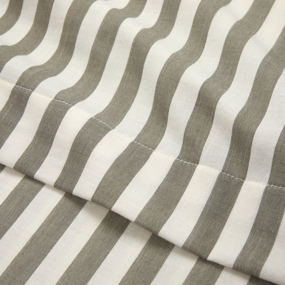 Drap plat en satin de coton vert 270 x 300 cm — vue 4
