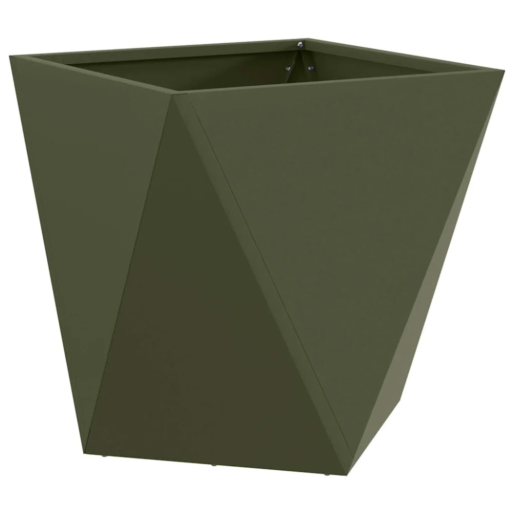 Jardinière moderne rectangle extérieur 50 x 50 x 50 cm