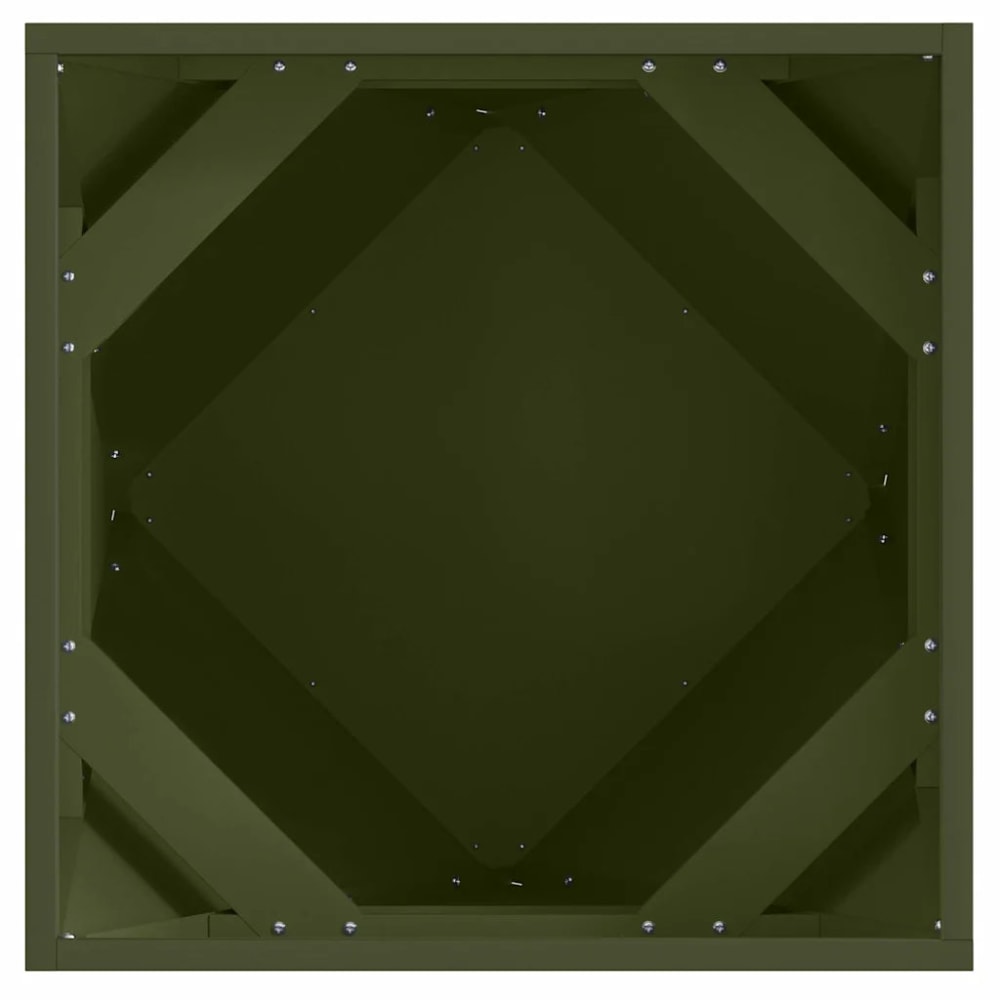 Jardinière moderne rectangle extérieur 50 x 50 x 50 cm — vue 4