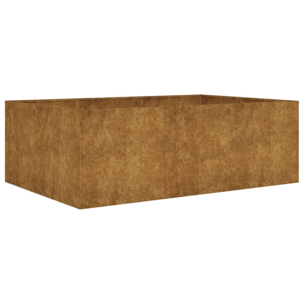 Jardinière bac lit surélevé marron 120 x 80 x 40 cm Jardinière bac lit surélevé marron 120 x 80 x 40 cm