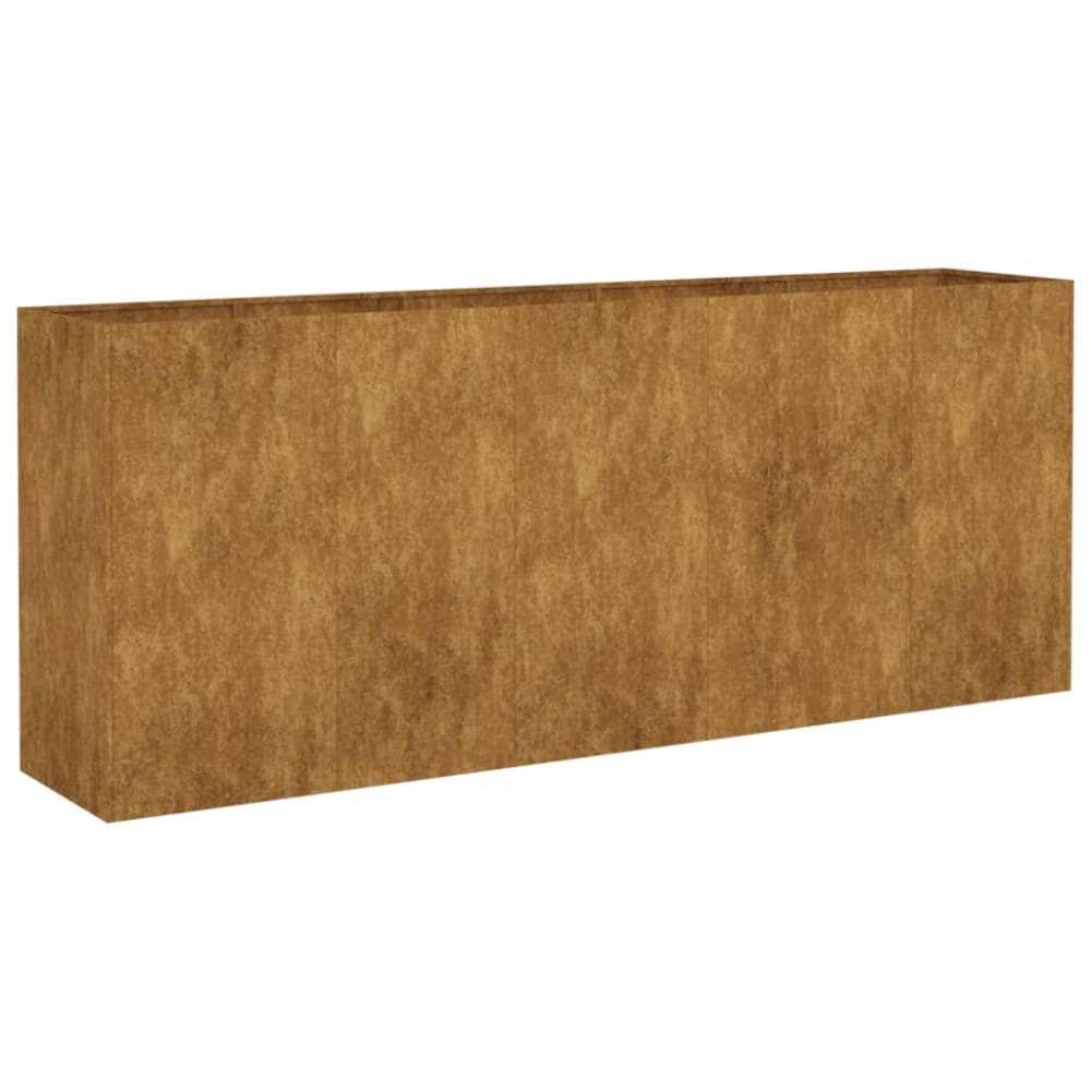 Jardinière bac lit surélevé marron 200 x 40 x 80 cm Jardinière bac lit surélevé marron 200 x 40 x 80 cm