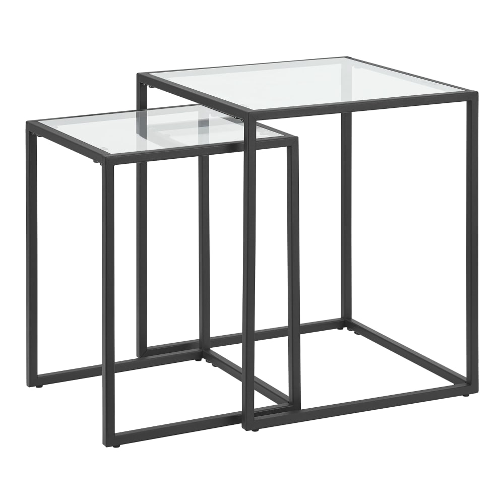 Lot de 2 tables 45.5 x 33 x 33 cm Lot de 2 tables 45.5 x 33 x 33 cm