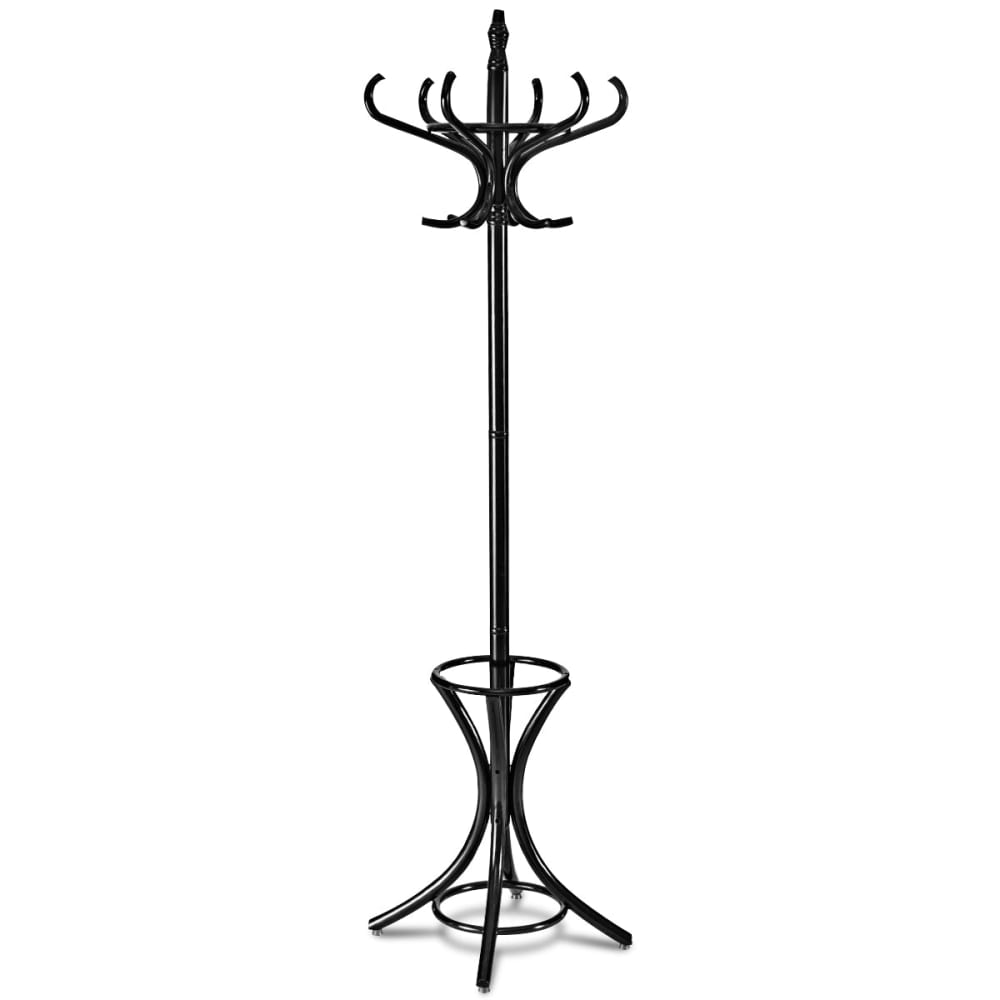 Porte manteau sur pieds bois marron 51 x 51 x 184 cm Porte manteau sur pieds bois marron 51 x 51 x 184 cm