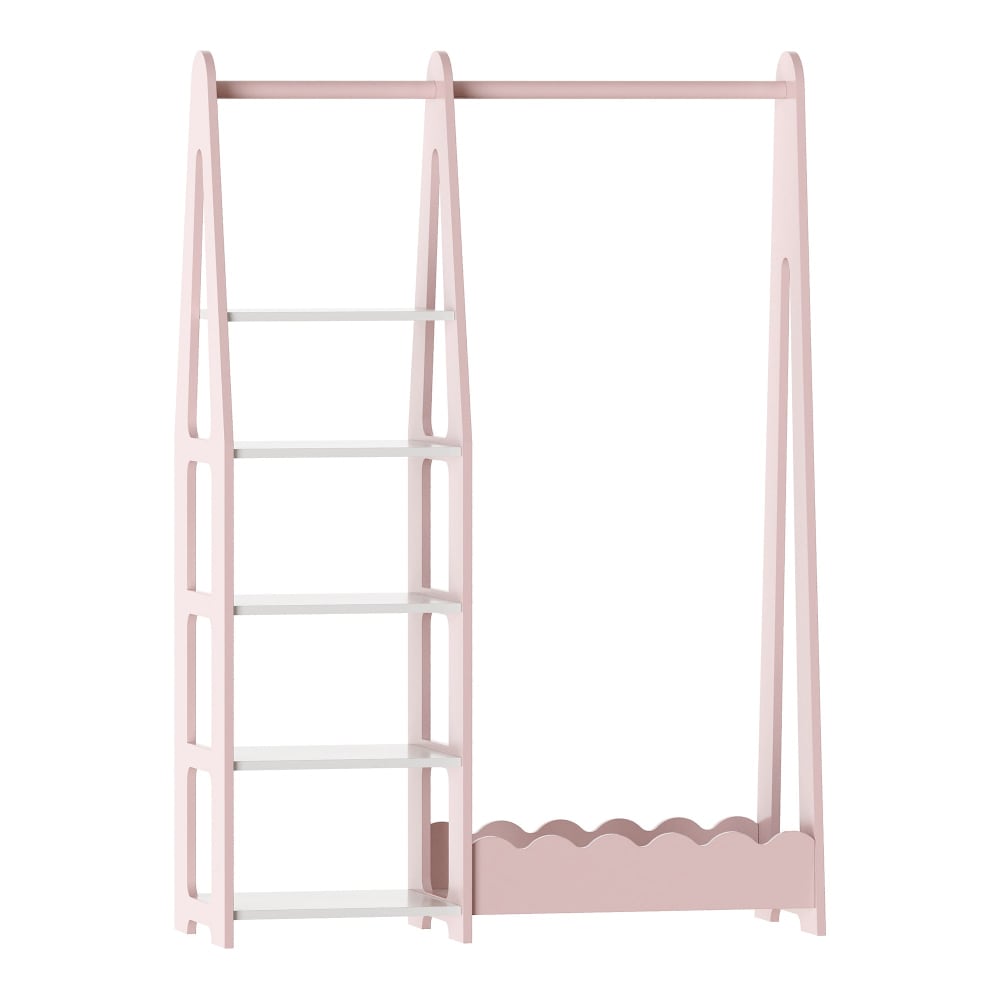 Portemanteau meuble d'entrée design blanche 114 x 77 x 30 cm Portemanteau meuble d'entrée design blanche 114 x 77 x 30 cm
