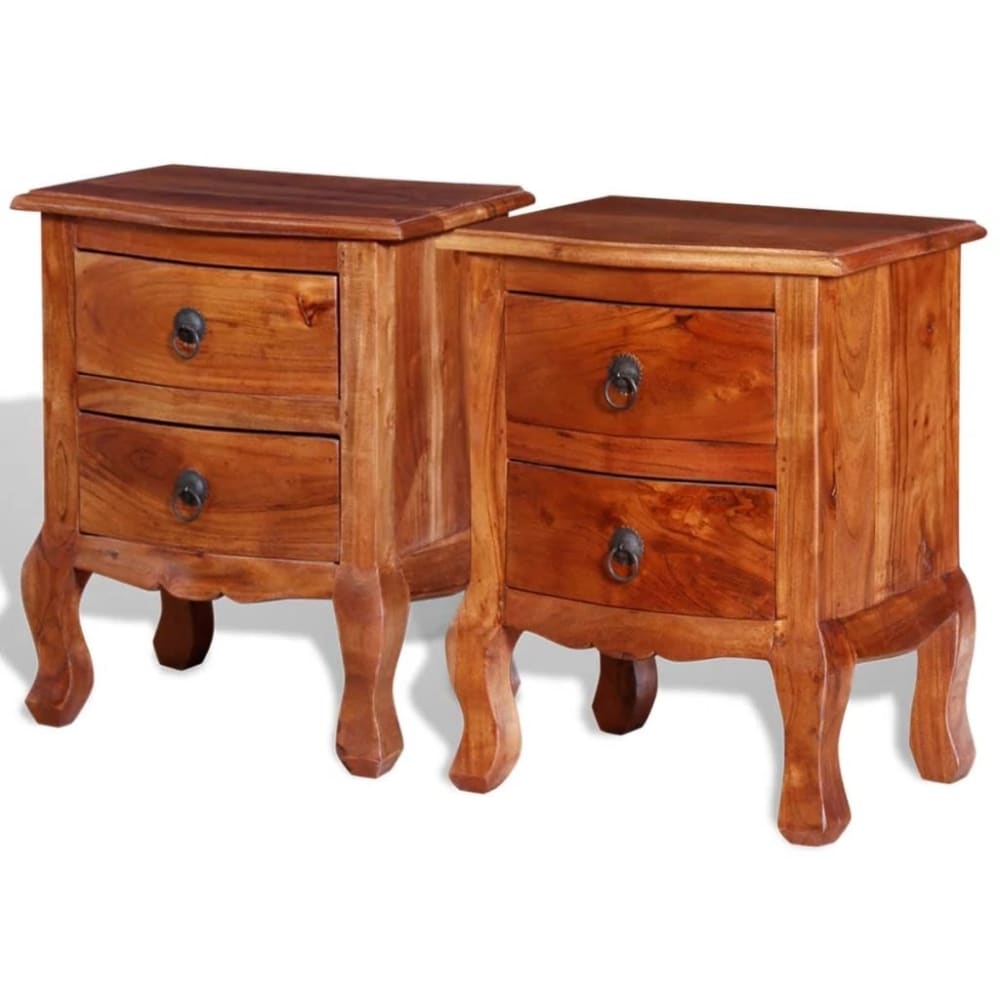 Table de nuit chevet bois marron 40 x 30 x 50 cm Table de nuit chevet bois marron 40 x 30 x 50 cm