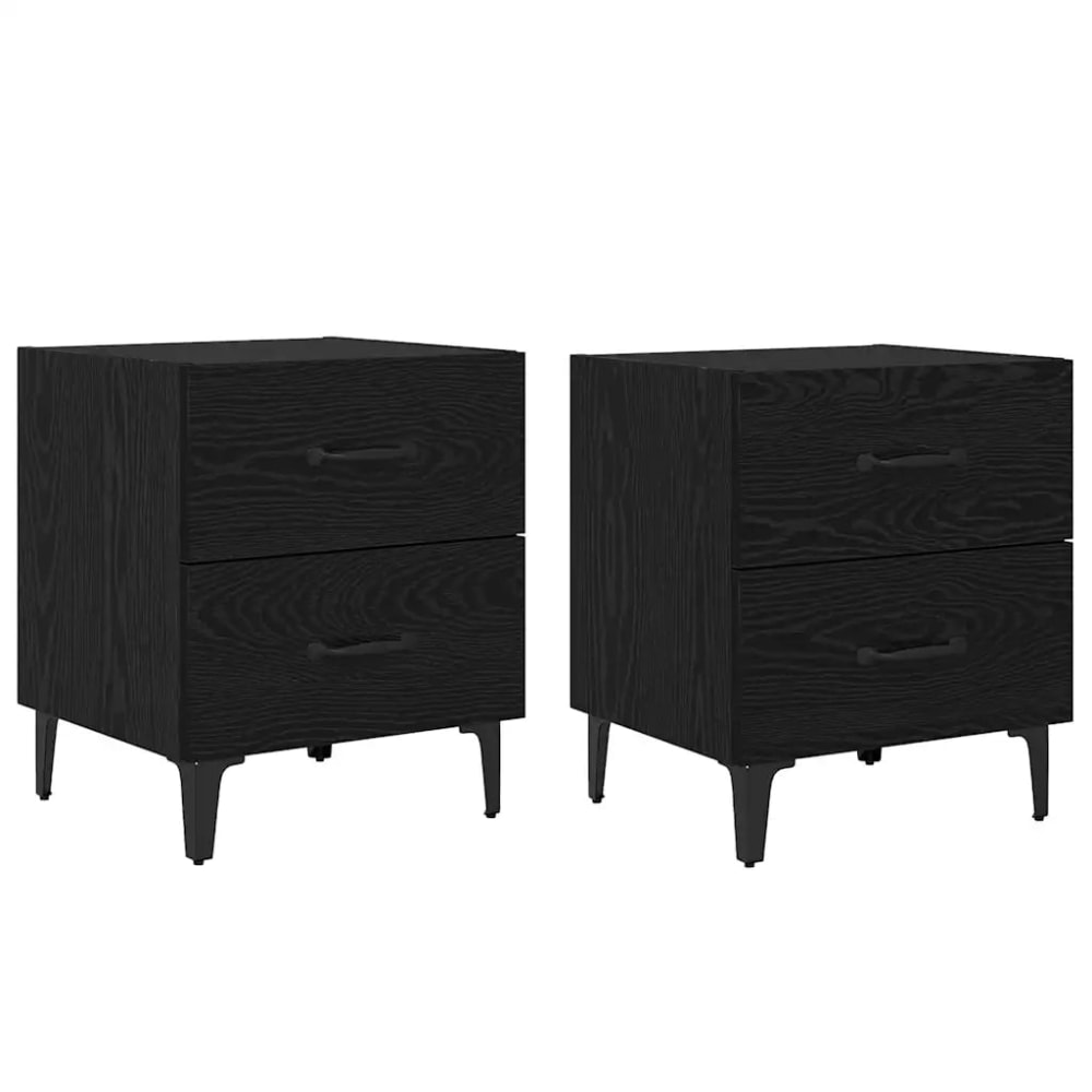Armoire de lit avec bois beige 40 x 35 x 47.5 cm Armoire de lit avec bois beige 40 x 35 x 47.5 cm