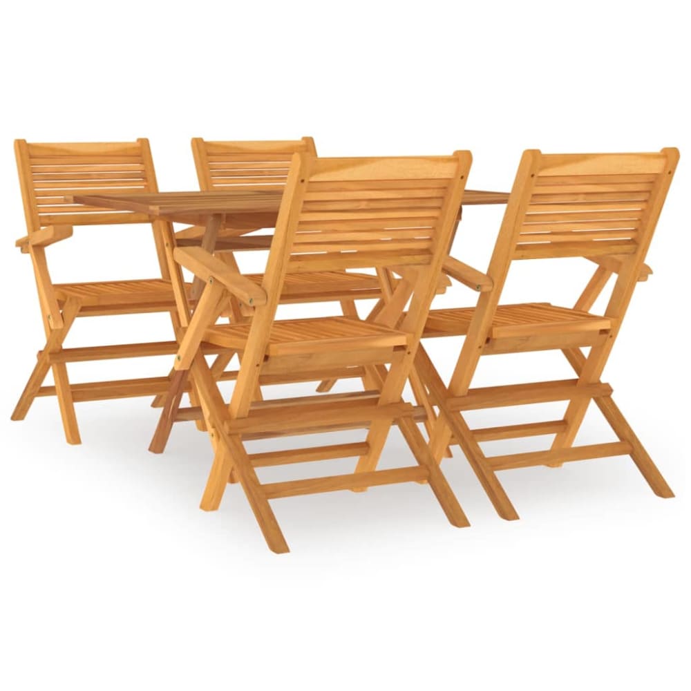 Ensemble à dîner salon bois marron 120 x 70 x 4 cm Ensemble à dîner salon bois marron 120 x 70 x 4 cm