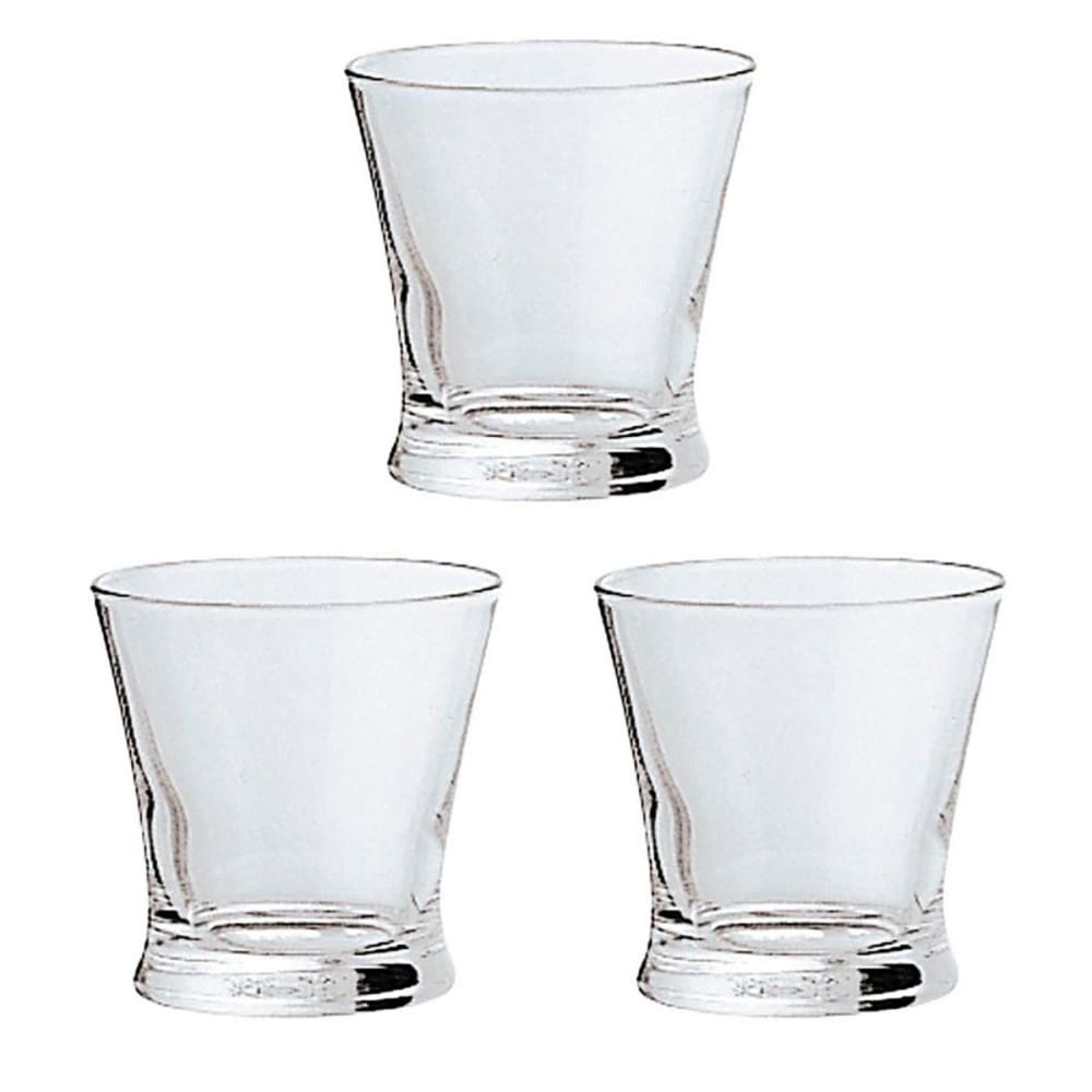 juego de 3 vasos carajillo vidrio 11 cl