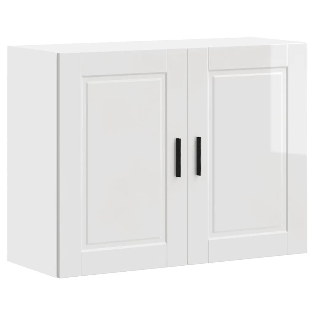 Armoire murale de cuisine bois blanche 80 x 31 x 60 cm Armoire murale de cuisine bois blanche 80 x 31 x 60 cm