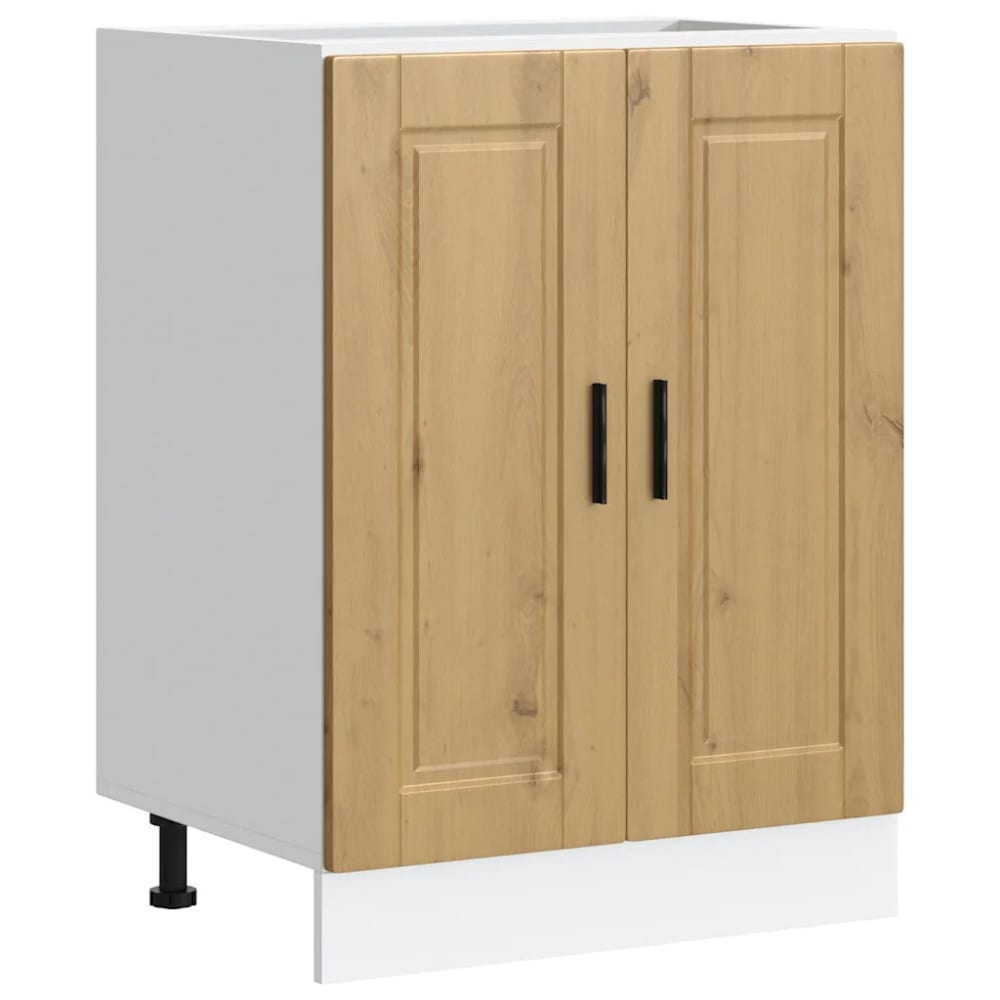 Armoire de cuisine moderne bois beige 60 x 46 x 81.5 cm Armoire de cuisine moderne bois beige 60 x 46 x 81.5 cm
