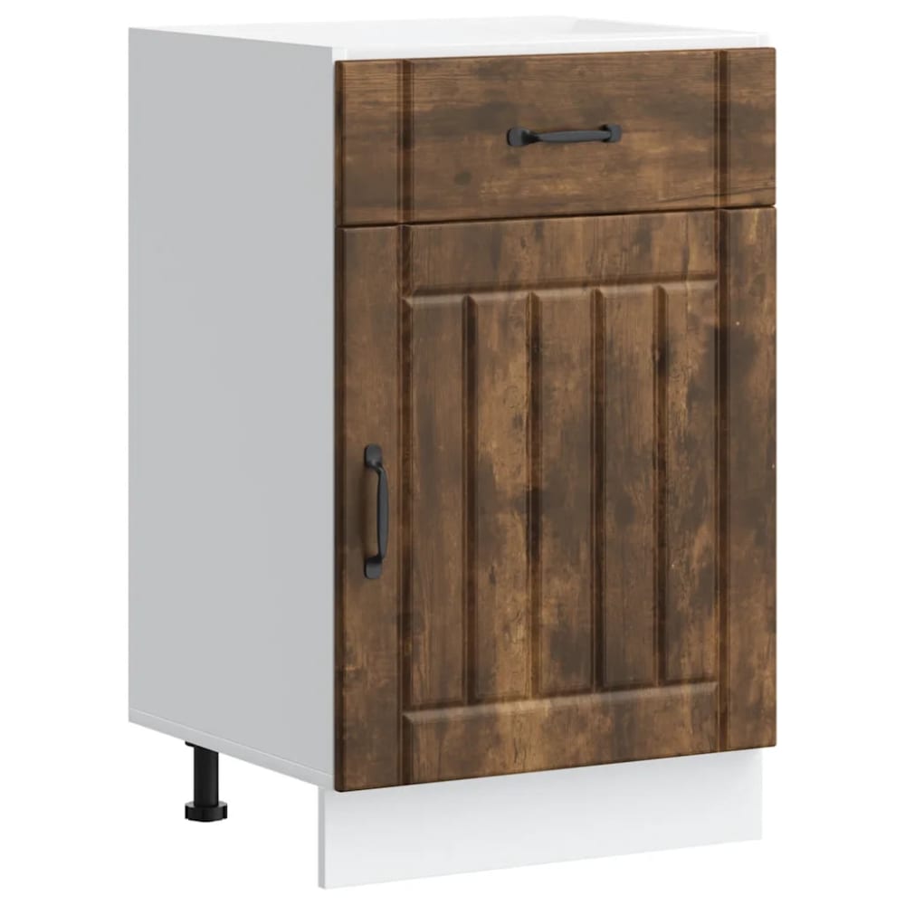 Armoire de cuisine moderne bois beige 50 x 46 x 81.5 cm Armoire de cuisine moderne bois beige 50 x 46 x 81.5 cm